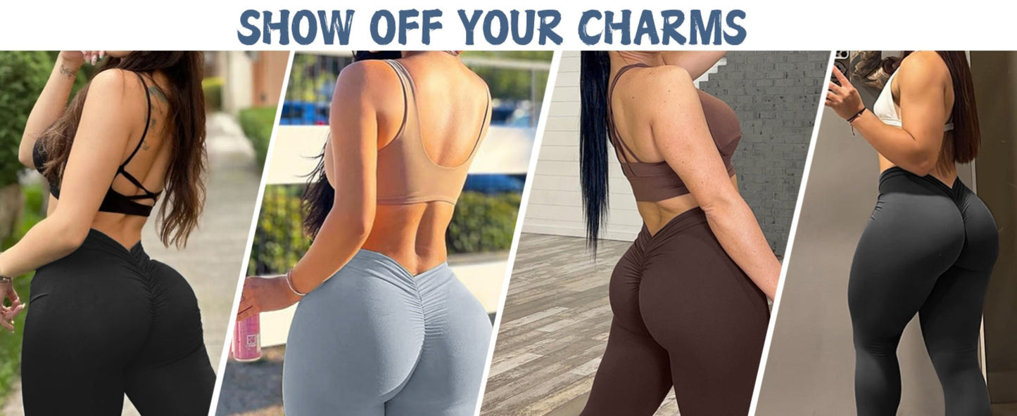 V-Shaped Butt Lifting Leggings