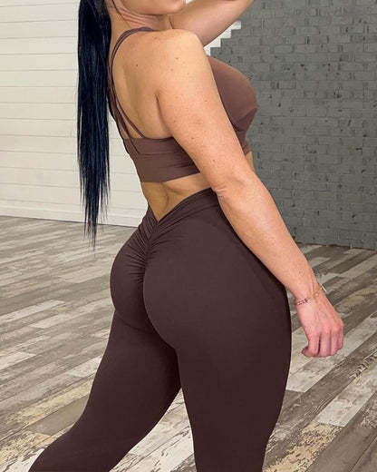 V-Shaped Butt Lifting Leggings