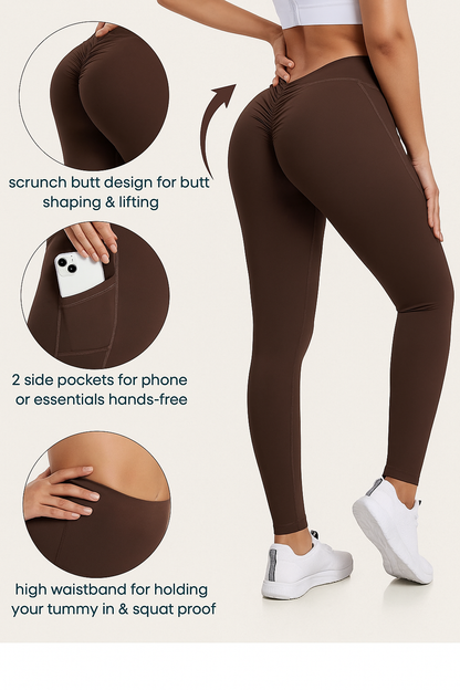 V-Shaped Butt Lifting Leggings